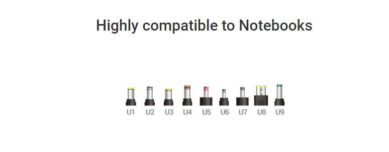 FSP NB 65 PRO napájecí adaptér k notebooku, 65W, 19V - obrázek č. 3
