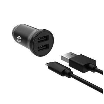 Nabíječka FIXED 2xUSB,USB / micro USB kabel,1m, 15W - obrázek produktu
