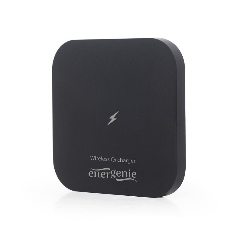 GEMBIRD Wireless Qi charger, 5 W, black - obrázek č. 1