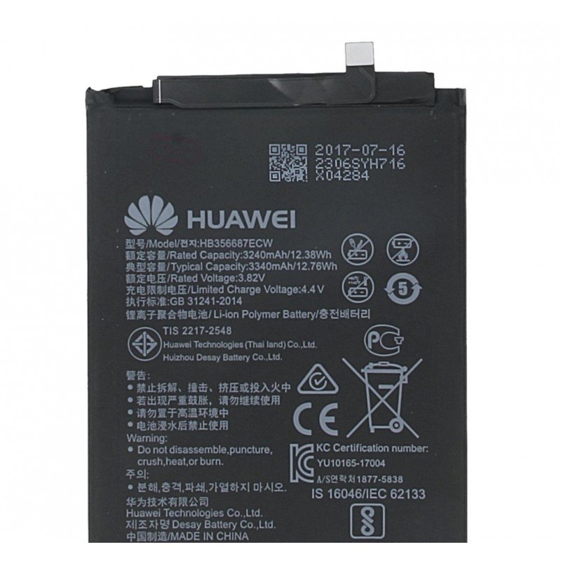 Honor HB356687ECW Baterie 3340mAh Li-Pol (Bulk) - obrázek produktu