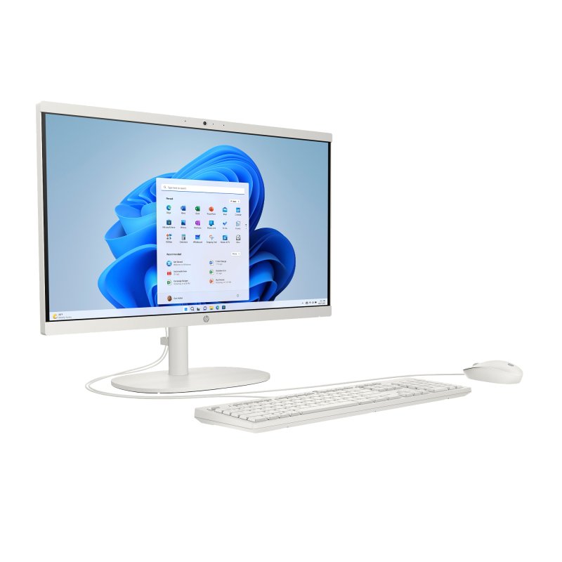 HP 22 / 22-dg0011nc / 21,5" / FHD / N100 / 8GB / 512GB / Intel int / W11H / Bílá - obrázek č. 1