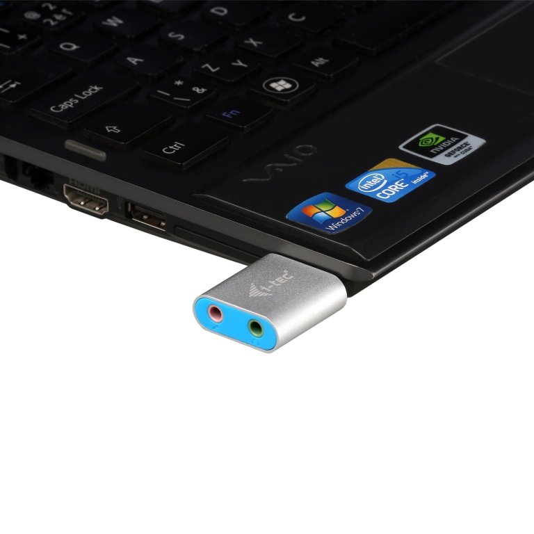 i-tec USB 2.0 Metal Mini Audio Adapter - obrázek č. 6