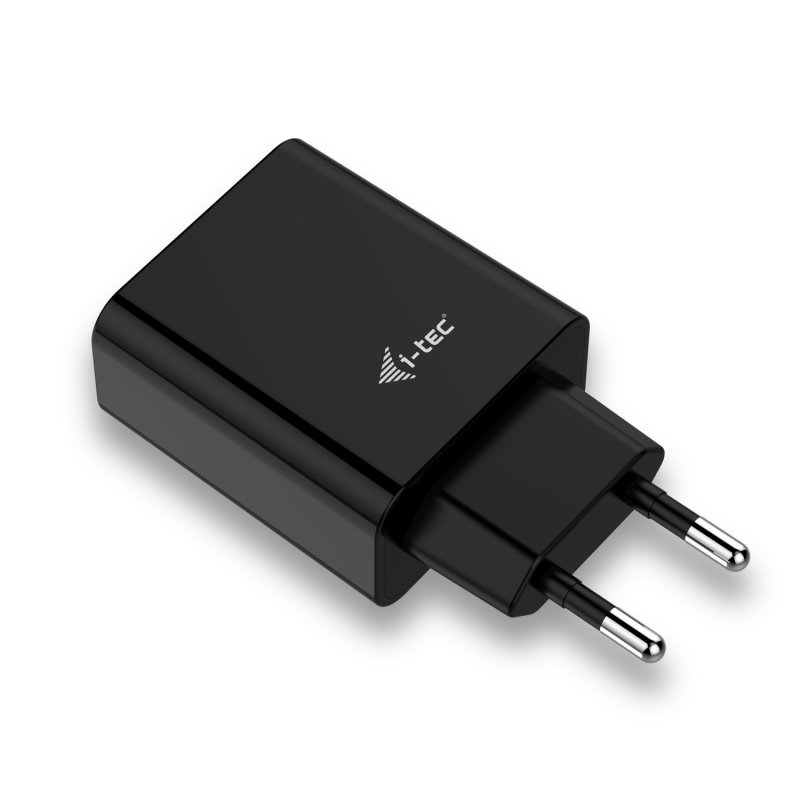i-tec USB Power Charger 2 Port 2.4A Black - obrázek č. 1