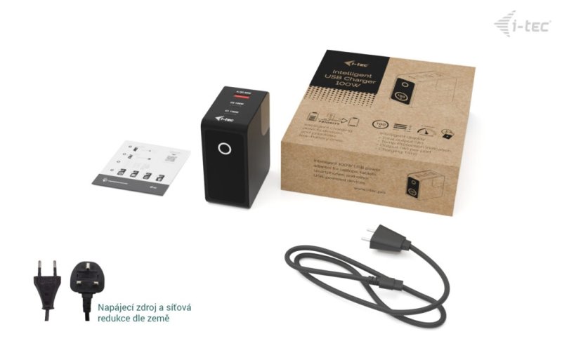 i-tec 100W Intelligent Multiport USB Charger - obrázek č. 7
