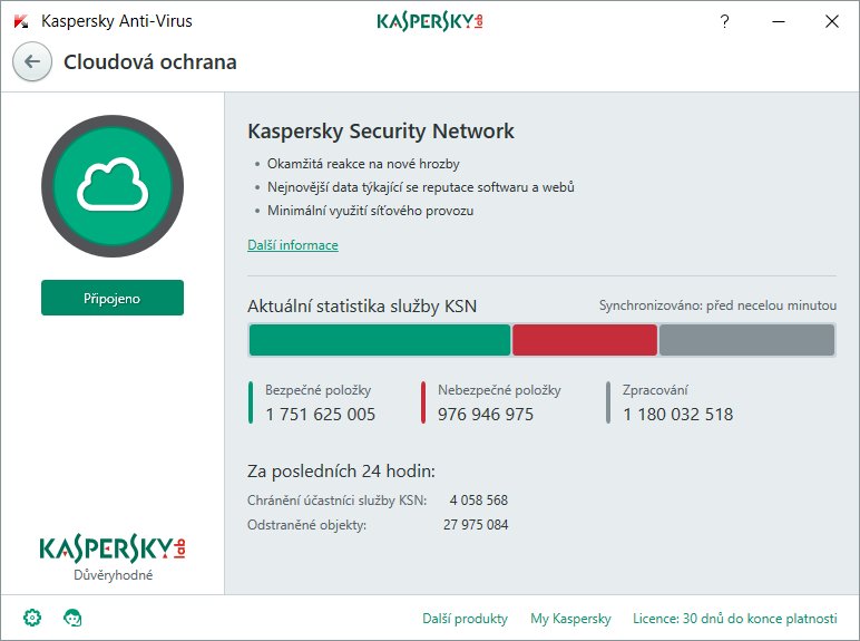 Kaspersky Antivirus 3x 1 rok Nová BOX - obrázek č. 4