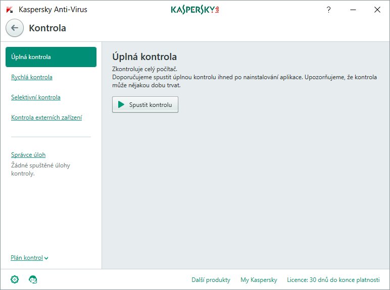 Kaspersky Antivirus 3x 1 rok Nová BOX - obrázek č. 2