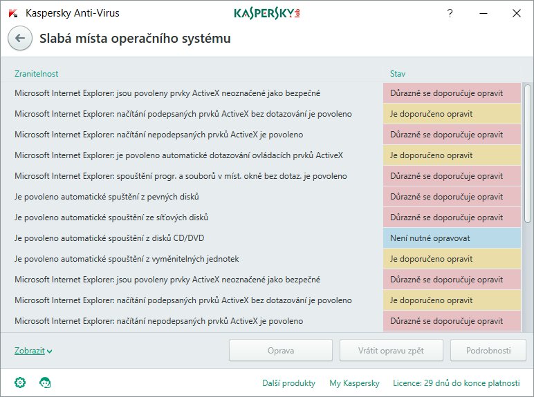 Kaspersky Antivirus 3x 1 rok Nová BOX - obrázek č. 9