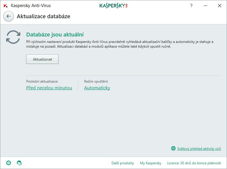 Kaspersky Antivirus 3x 1 rok Nová BOX - obrázek č. 3