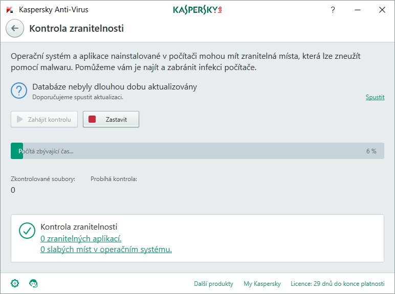 Kaspersky Antivirus /  1 zařízení na 1 rok/  NOVÁ Krabice - obrázek č. 8