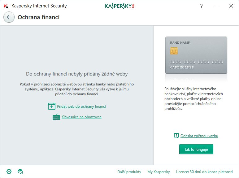 Kaspersky Internet Security 1x 1 rok Obnova BOX - obrázek č. 2