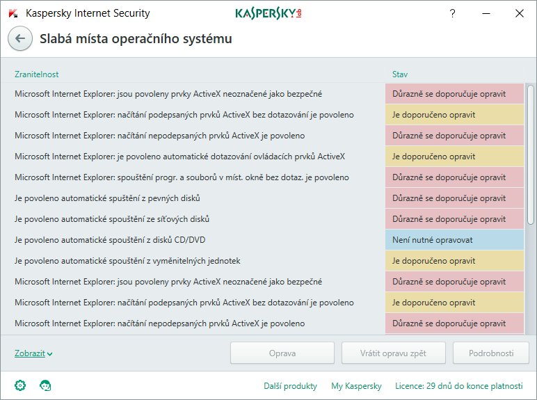 Kaspersky Internet Security 3x 1 rok Nová BOX - obrázek č. 18
