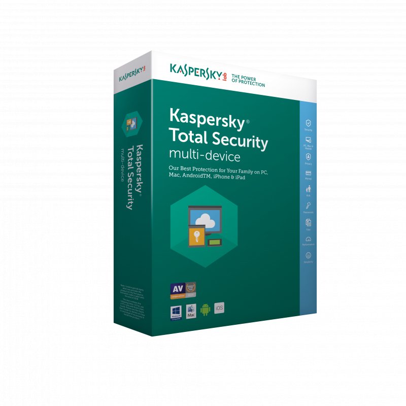 Kaspersky Total Security 1x 1 rok Nová - obrázek produktu