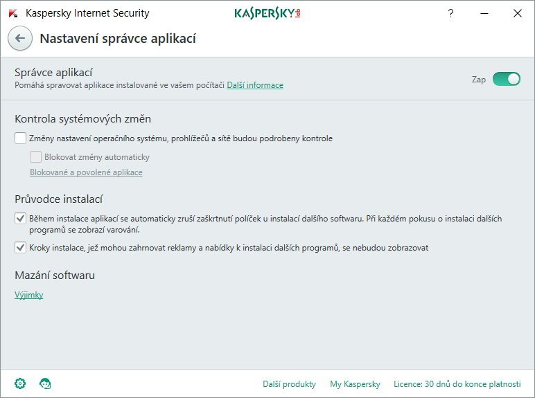 Kaspersky Internet Security 3x 1 rok Obnova - obrázek č. 9