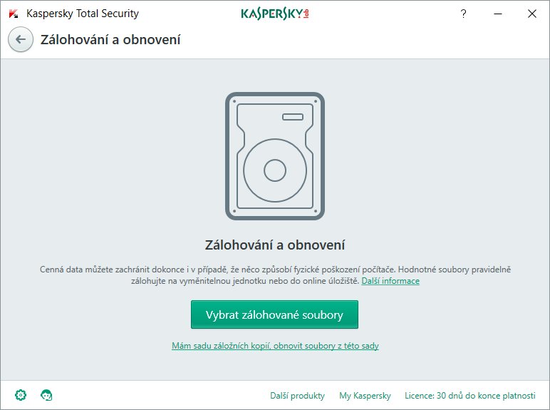Kaspersky Total Security 3x 1 rok Obnova - obrázek č. 3