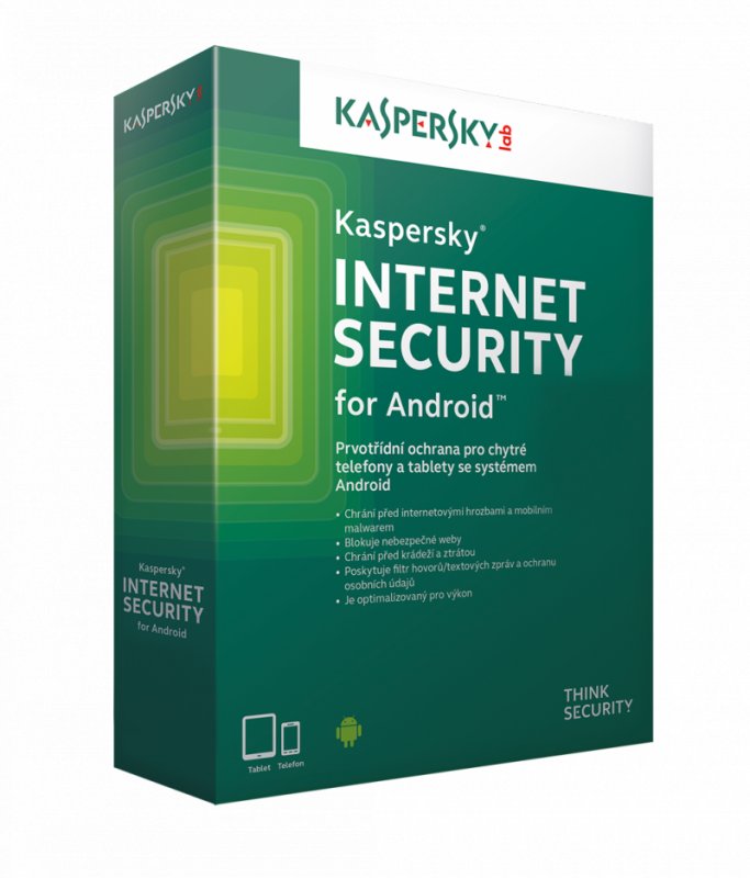 Kaspersky Internet Security Android 1x 1 rok Obnova - obrázek produktu