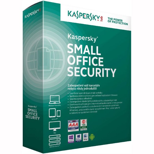 Kaspersky Small Office 10-14 licencí 3 roky Nová - obrázek produktu
