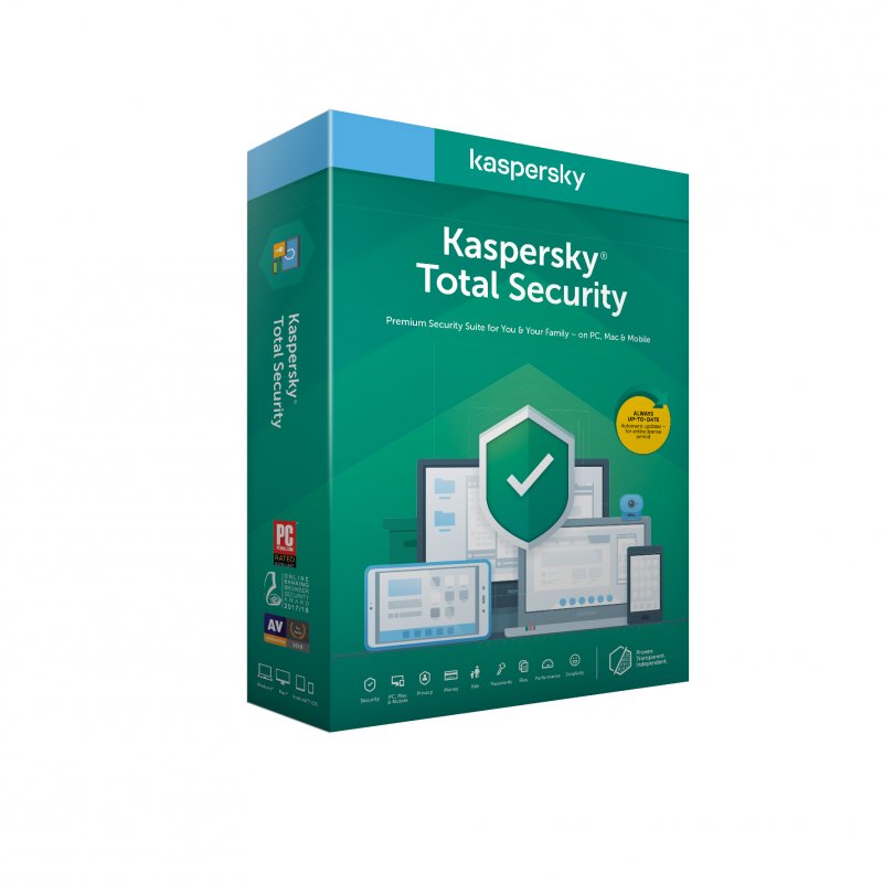 ESD Kaspersky Total Security 3x 2 roky Nová - obrázek produktu