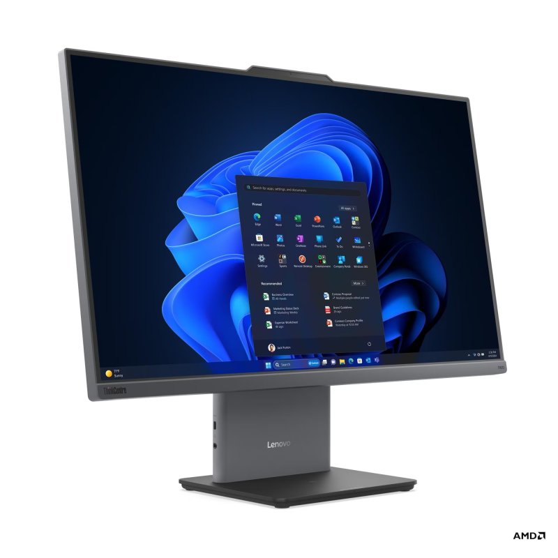 Lenovo ThinkCentre neo / 55a 24 Gen 6 / 23,8" / FHD / R5-220 / 16GB / 512GB / AMD int / W11P / Šedá - obrázek č. 1