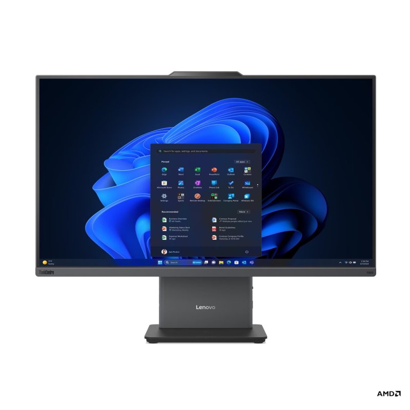 Lenovo ThinkCentre neo / 55a 24 Gen 6 / 23,8" / FHD / R5-220 / 16GB / 512GB / AMD int / W11P / Šedá - obrázek produktu