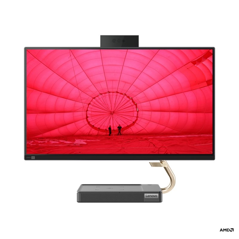 Lenovo IdeaCentre / AIO 5 24ALC6 / 23,8" / FHD / R5-5500U / 12GB / 512GB SSD / AMD int / W10 / Black - obrázek č. 3