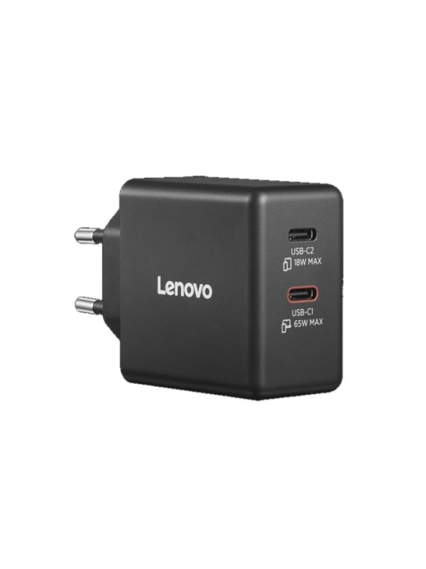 Lenovo Dual USB-C 65W GaN Charger - obrázek produktu