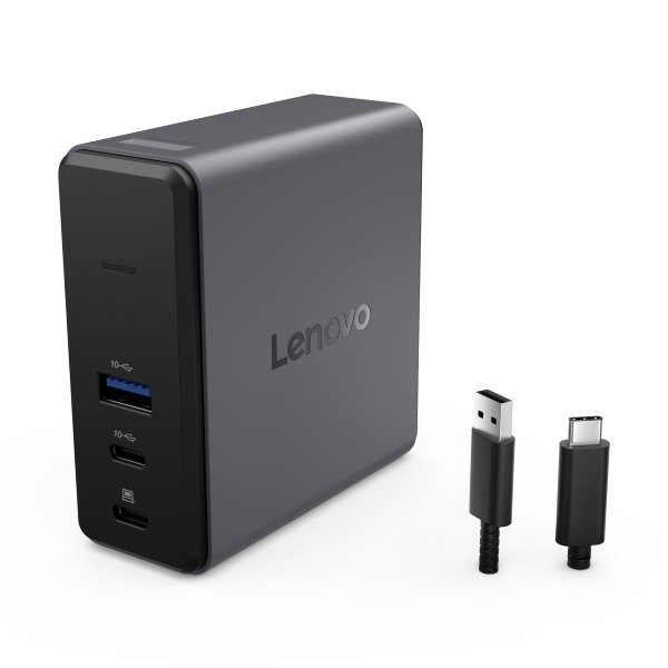 Lenovo Dual USB-C 65W GaN Charger - obrázek produktu