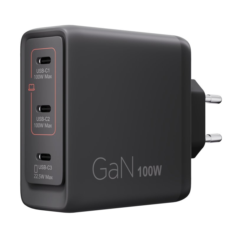 Lenovo Multi-port USB-C 100W GaN Charger - obrázek produktu