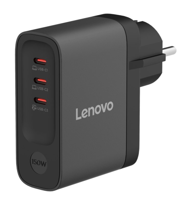 Lenovo Multi-port USB-C 150W GaN Charger - obrázek produktu