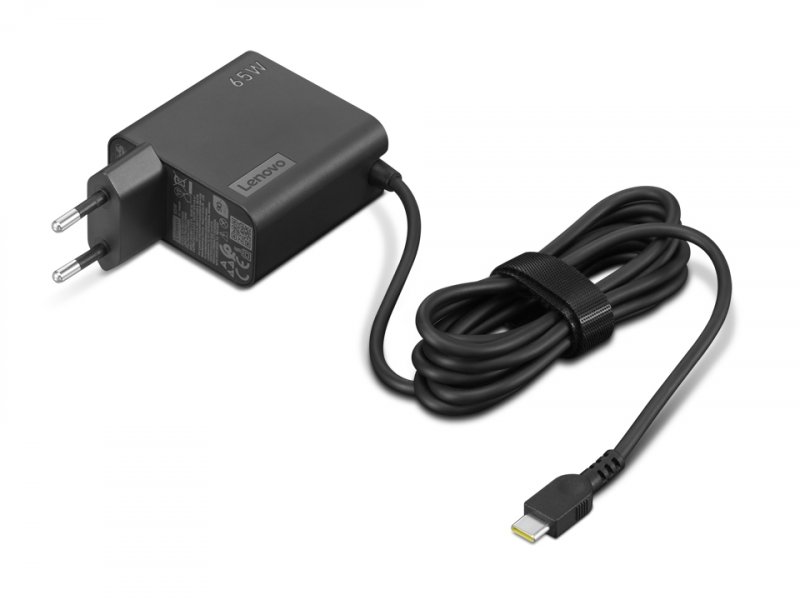 Lenovo 65W USB-C Wall Adapter-EU Pin - obrázek č. 1