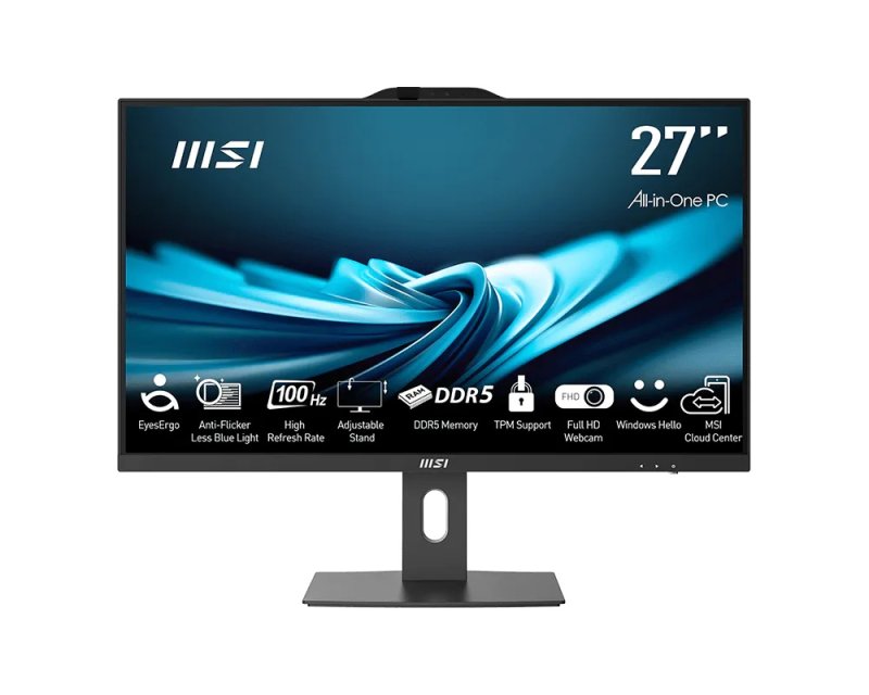 MSI PRO / AP272P 14M-495EU / 27" / FHD / i7-14700 / 16GB / 1TB / Intel int / W11P / Černá - obrázek produktu