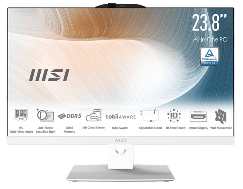 MSI Modern / AM242TP / AIO / 5-120U / 16GB / 512GB / Intel int / W11H - obrázek produktu