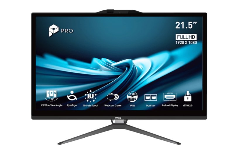 MSI PRO AP222T i5-14400 / FHD / 8 / 512 / W11P / BL - obrázek produktu