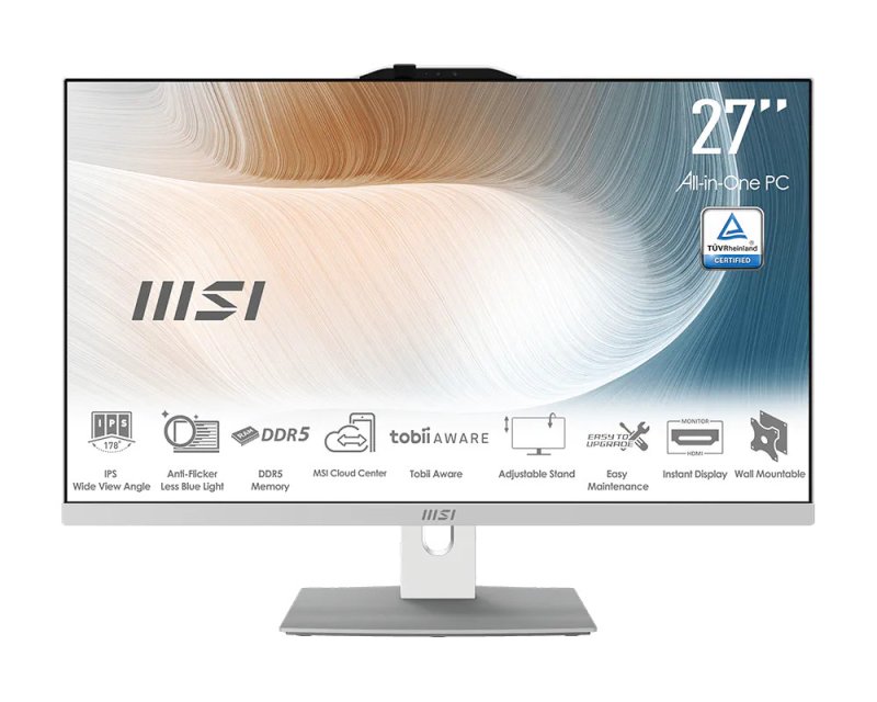 MSI Modern 27"FHD / Core 5 / 16GB / 512 / W11P bílý - obrázek produktu