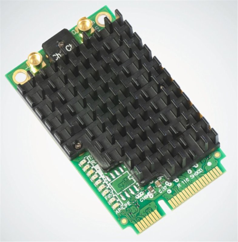 MIKROTIK R11e-5HacD 802.11ac miniPCI-e adaptér - obrázek produktu