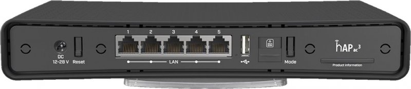 MikroTik RBD53GR-5HacD2HnD&R11e-LTE6, Duální 2,4/ 5GHz router hAP ac3 LTE6 kit - obrázek č. 2