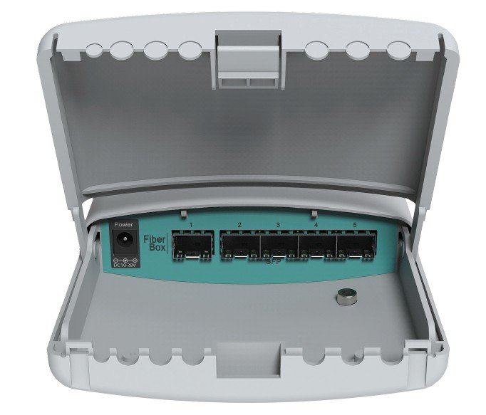 MikroTik FiberBox, 5x SFP Outdoor Router - obrázek č. 2
