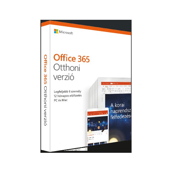 Office 365 Home Mac/ Win Hungarian Subscription P4 - obrázek produktu