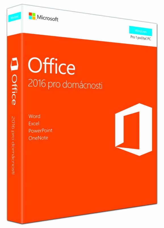 Office 2016 pro domácnosti CZ - obrázek produktu