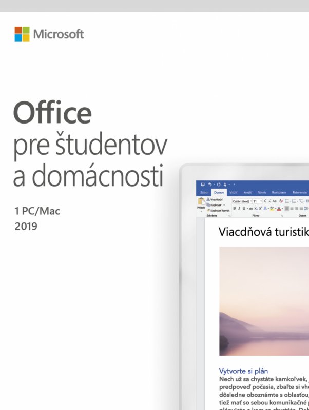 Office 2019 pro domácnosti SK - obrázek produktu