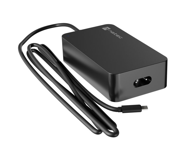 Nabíječka Natec GRAYLING GAN USB-C 65W pro notebooky, tablety, smartphony - obrázek č. 3