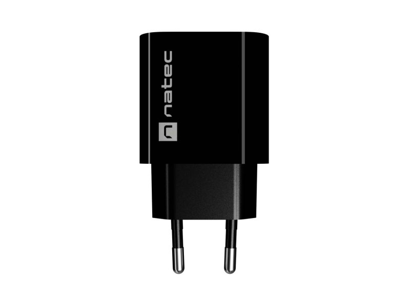 Universální nabíječka Natec RIBERA 20W, 1X USB-C, černá - obrázek č. 1