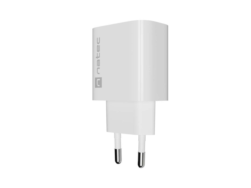 Univerzální nabíječka Natec RIBERA 20 W 1X USB-A + 1X USB-C, bílá - obrázek č. 4