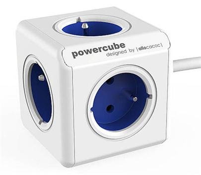 Zásuvka prodluž. PowerCube EXTENDED, Blue, 5-ti rozbočka, kabel 1,5m - obrázek produktu