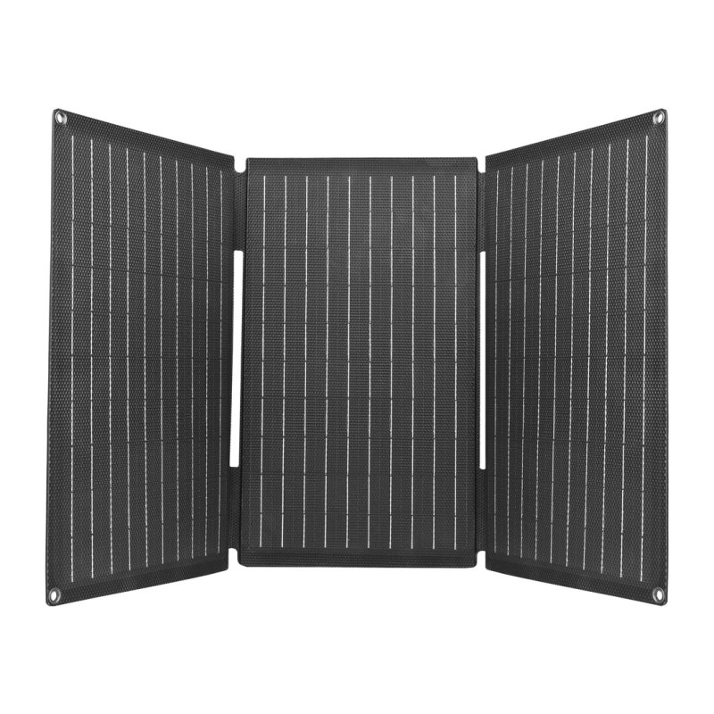 Sandberg Solar Charger 30W USB / USB-C / DC, skládací solární nabíječka, černá - obrázek produktu