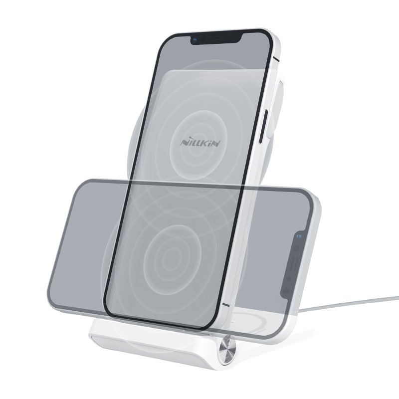 Nillkin PowerTrio 3v1 Bezdrátová Nabíječka pro Apple Watch White (MFI) - obrázek č. 2