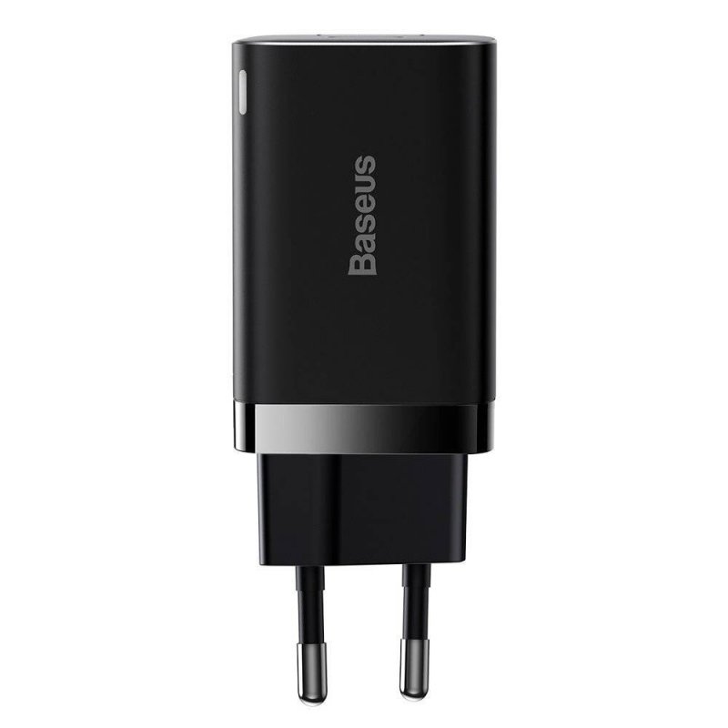 Baseus CCSUPP-E01 Super Si Quick Nabíječka USB + USB-C 30W Black - obrázek č. 2