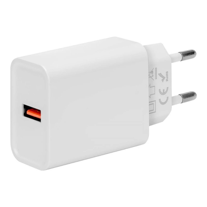 OBAL:ME Cestovní Nabíječka USB-A 18W White - obrázek produktu