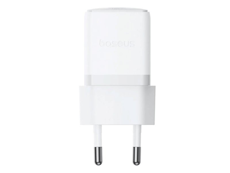 Baseus Palm Fast Nabíječka USB-C 20W + Datový Kabel USB-C / USB-C 1m White - obrázek č. 1