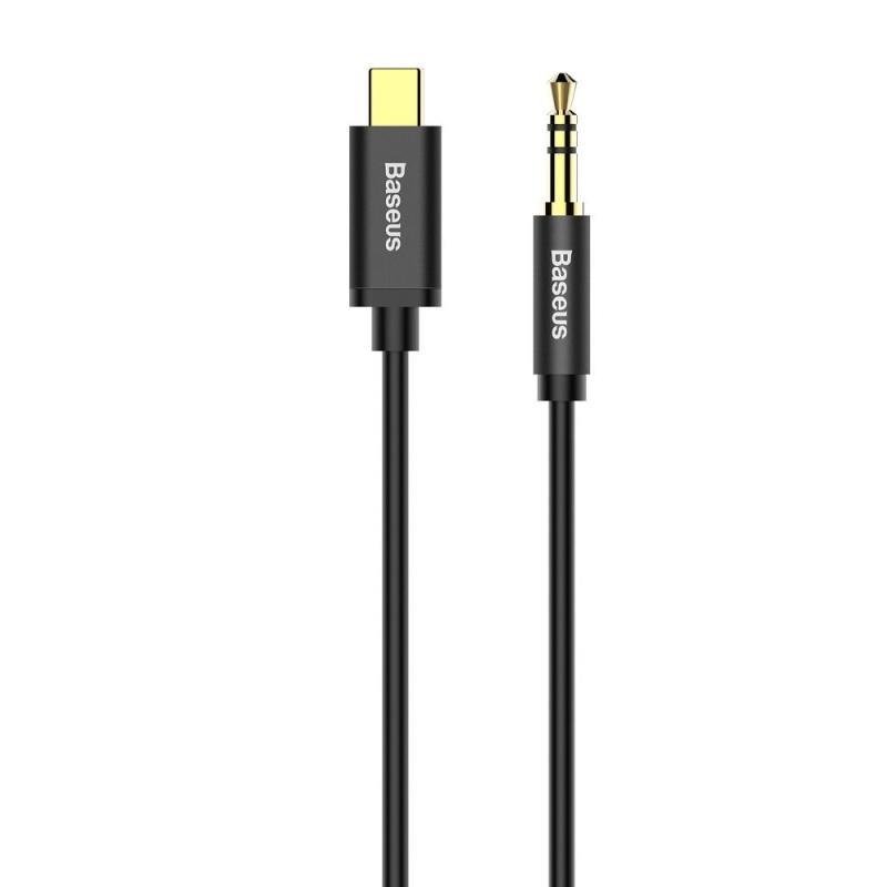 Baseus audio kabel Yiven z USB-C na Jack 3,5mm černý - obrázek produktu