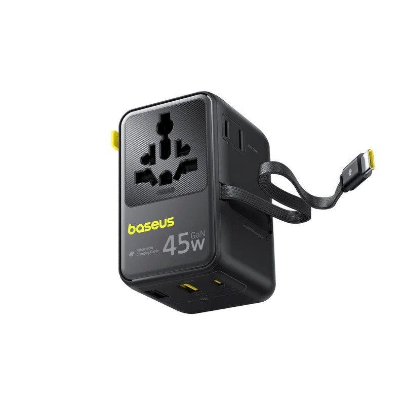Baseus PicoGo AG11 Fast Universal 45W Nabíječka Cosmic Black - obrázek č. 1